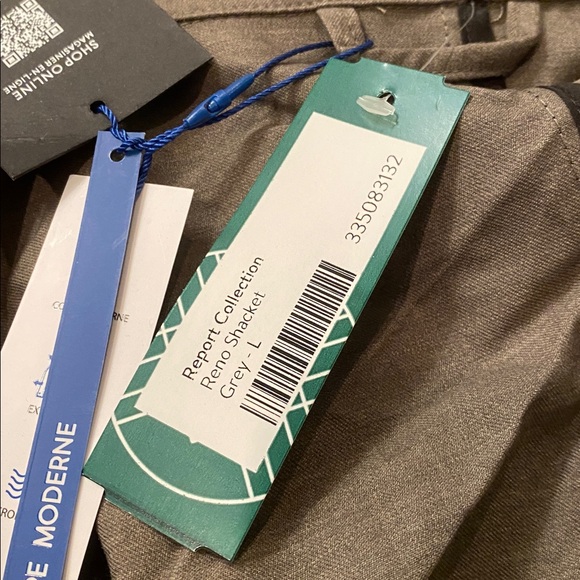Report Collection Reno Shacket Grey - L - Picture 5 of 8